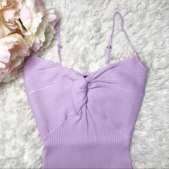 LILAC KNIT TWIST MINI - Picture 2 of 5